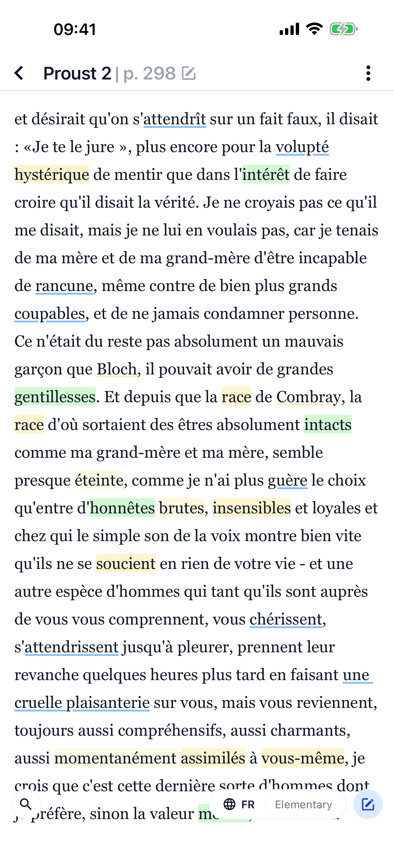Annotated reader